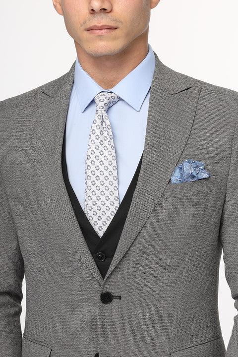 Slim Straight Fit Suit Light Brown