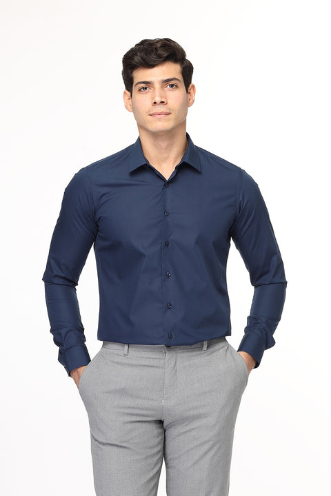 Classic Shirt Slim fit Dark Blue