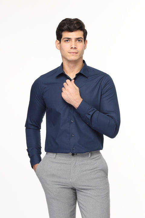 Classic Shirt Slim fit Dark Blue
