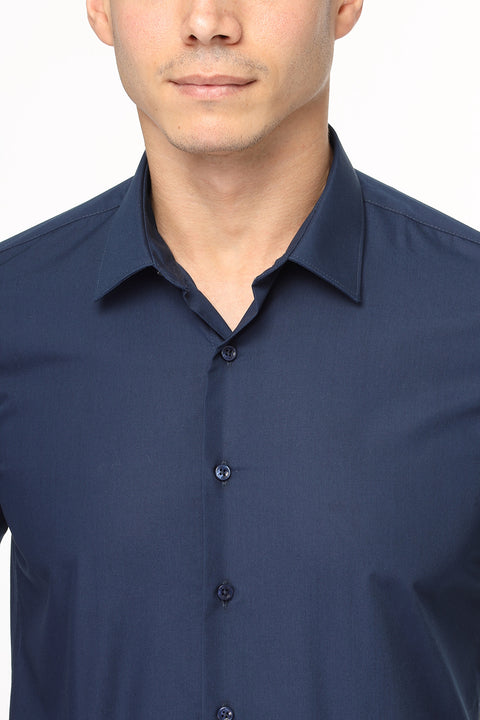 Classic Shirt Slim fit Dark Blue