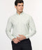 New Fit Shirt Oxford Light Green 100% Cotton