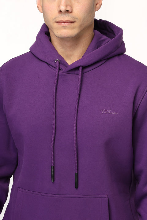 Regular Fit Sweat Shirt Purple