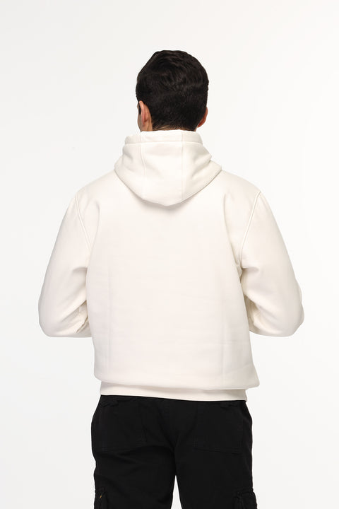 Regular Fit Sweat Shirt Off White