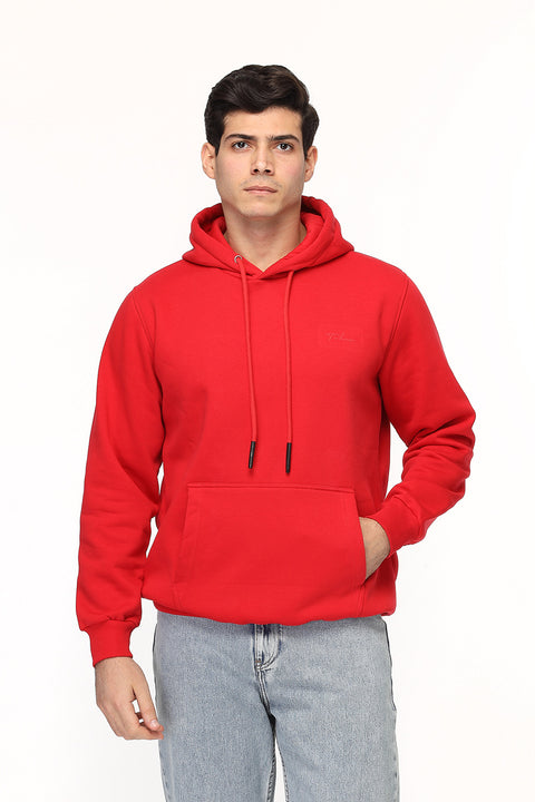 Regular Fit Sweat Shirt Red