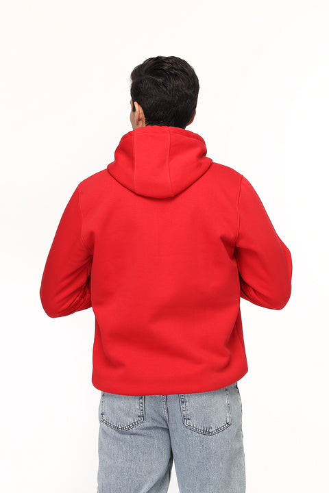 Regular Fit Sweat Shirt Red
