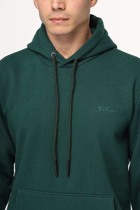 Regular Fit Sweat Shirt Green