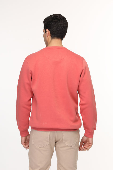 Regular Fit Sweat Shirt Pink
