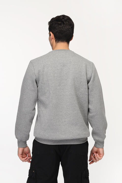 Regular Fit Sweat Shirt Gray