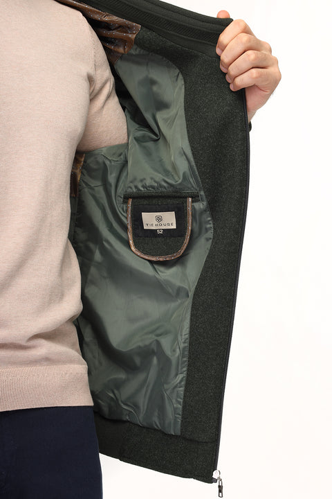 Regular Fit Sweater Green