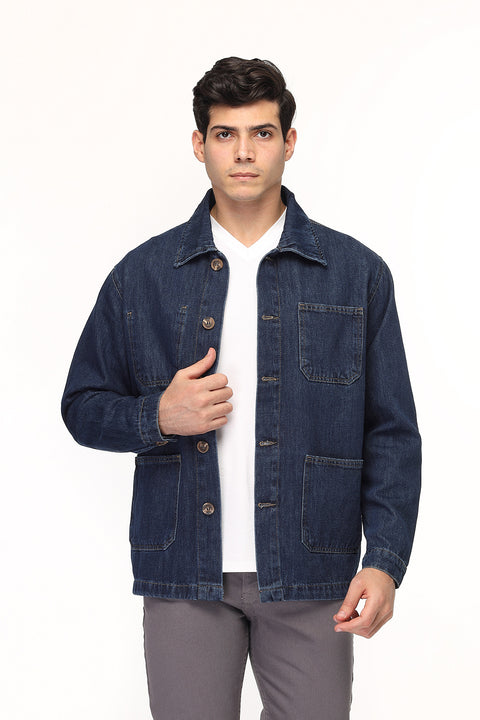 Jacket Jeans Regular Fit Dark Blue