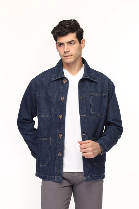 Jacket Jeans Regular Fit Dark Blue