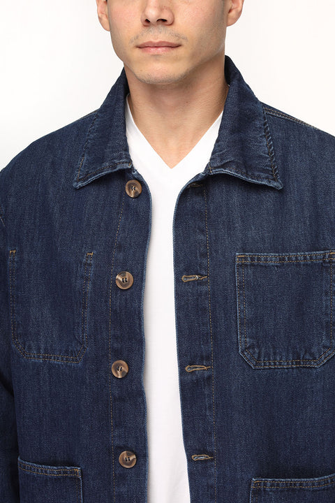 Jacket Jeans Regular Fit Dark Blue