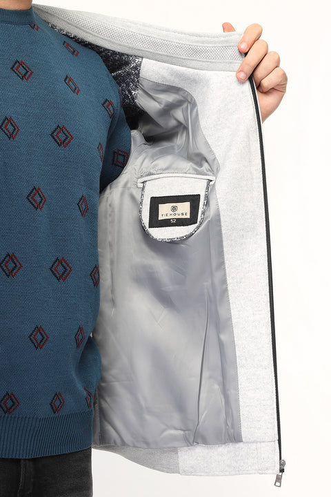 Regular Fit Sweater Light Gray