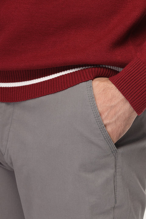 Slim Fit Chino Gray