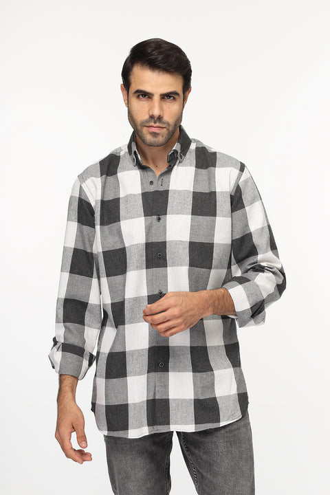 Regular Fit Shirt Gray