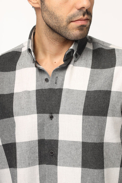 Regular Fit Shirt Gray
