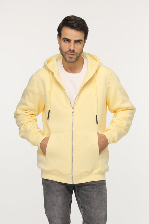 Regular Fit Sweat Shirt Yellow