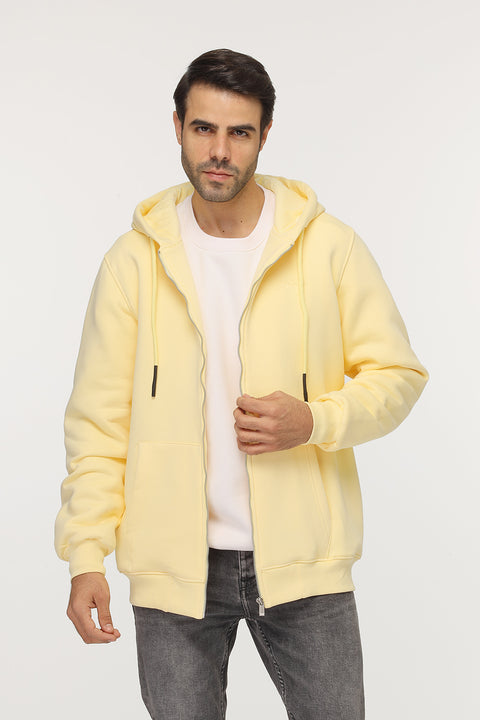 Regular Fit Sweat Shirt Yellow