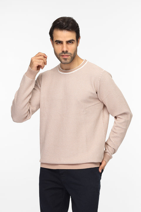 Regular Fit Pullover Beige