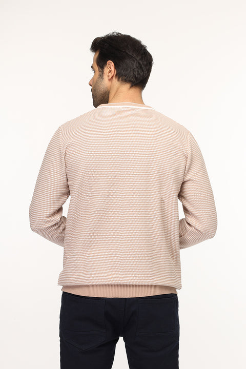 Regular Fit Pullover Beige