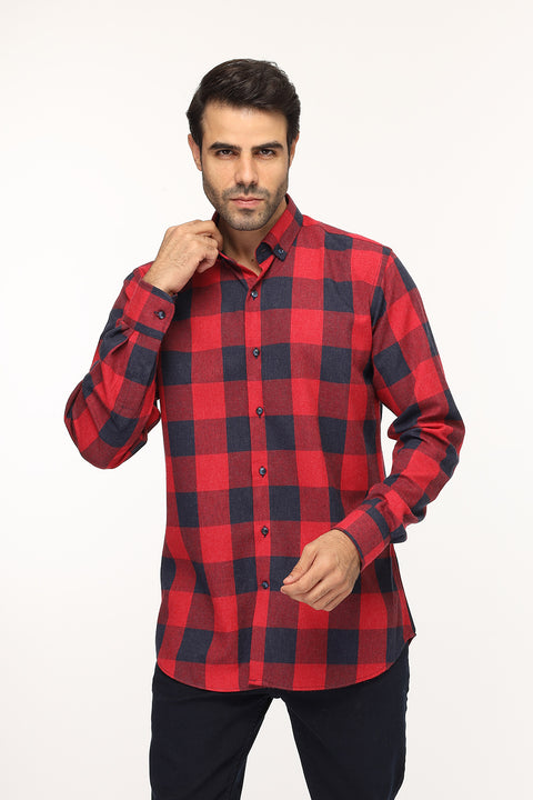 Regular Fit Shirt Red