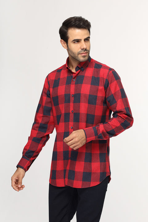 Regular Fit Shirt Red