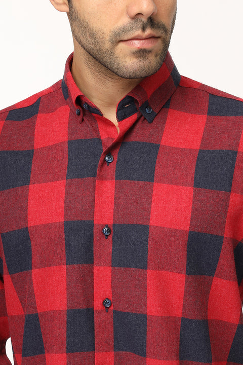 Regular Fit Shirt Red