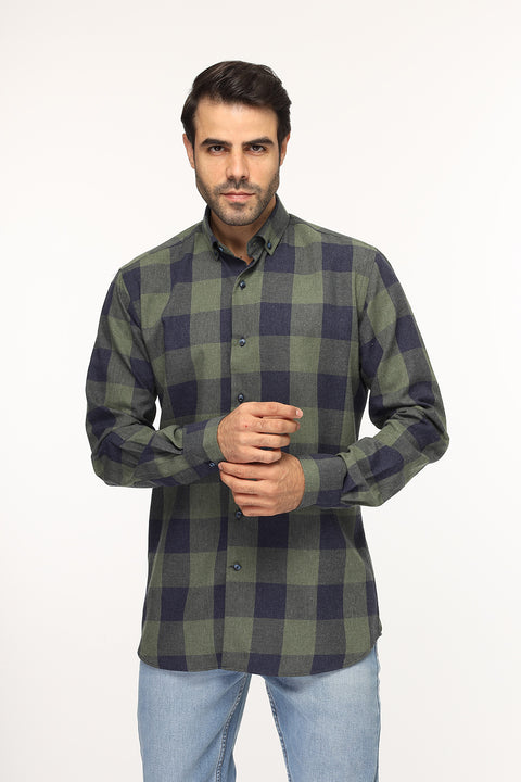 Regular Fit Shirt Green