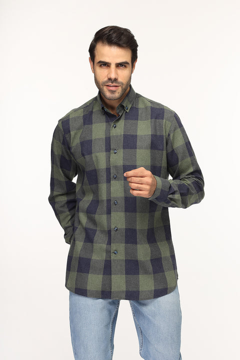 Regular Fit Shirt Green