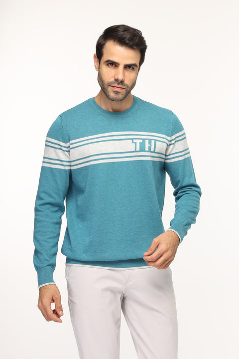 Regular Fit Pullover Green