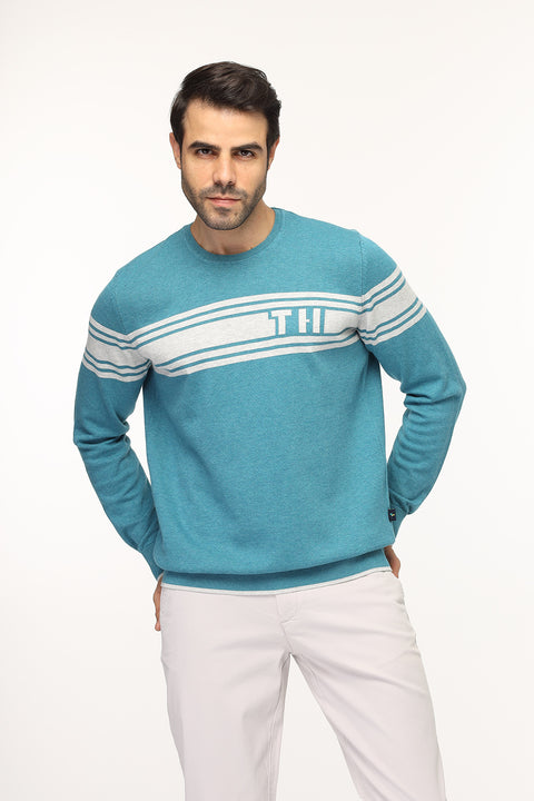Regular Fit Pullover Green