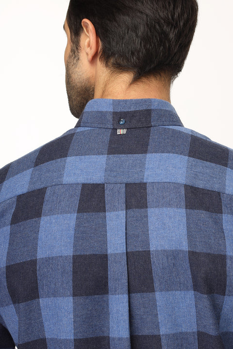 Regular Fit Shirt Blue