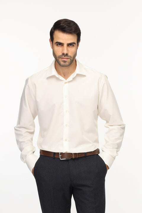 Classic Shirt Regular fit Off White