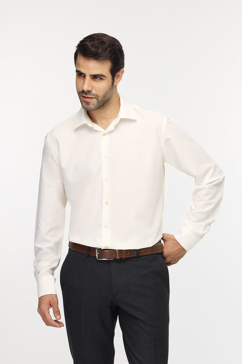 Classic Shirt Regular fit Off White
