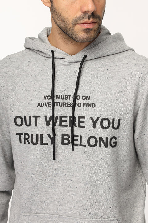 Regular Fit Sweat Shirt Gray
