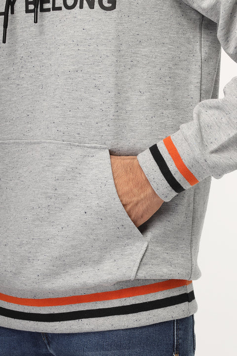 Regular Fit Sweat Shirt Gray