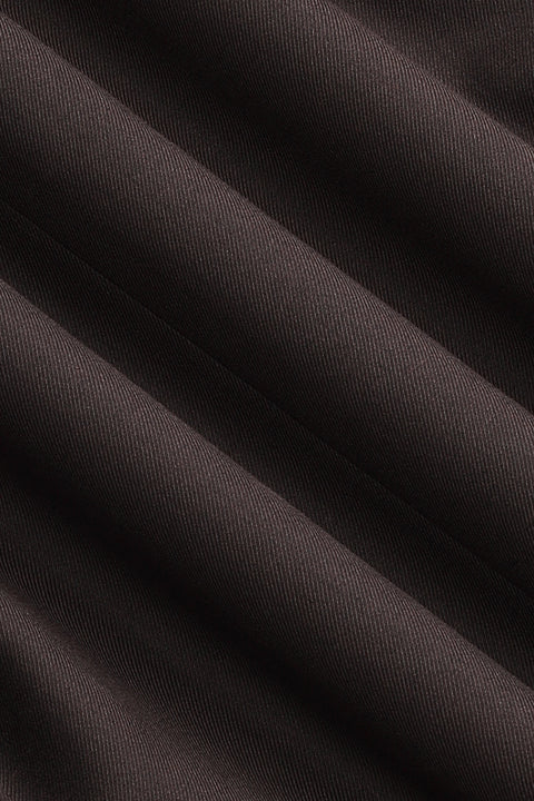 Slim Straight Fit Suit Brown