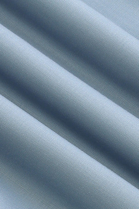 Slim Straight Fit Suit Light Blue