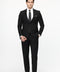 Slim Straight Fit Suit Black