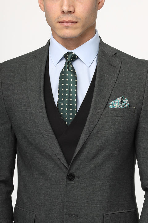 Slim Fit Suit Green