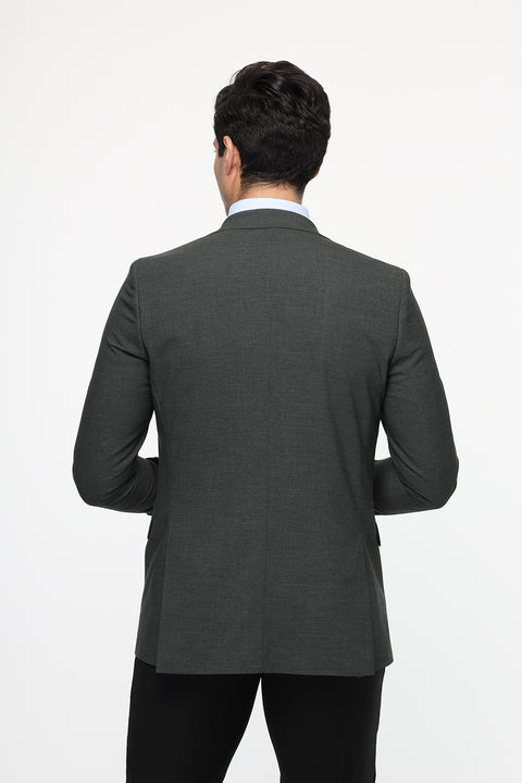 Slim Fit Suit Green