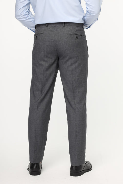 Straight Fit Classic Pants Gray