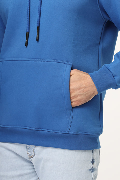 Regular Fit Sweat Shirt Blue