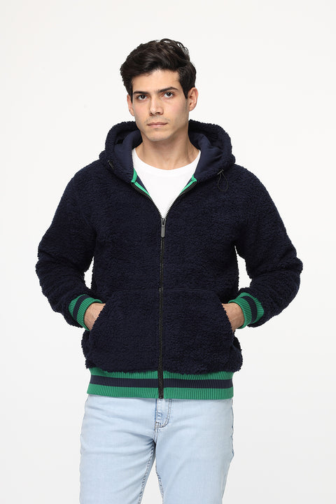 Regular Fit Sweat Shirt Dark Blue