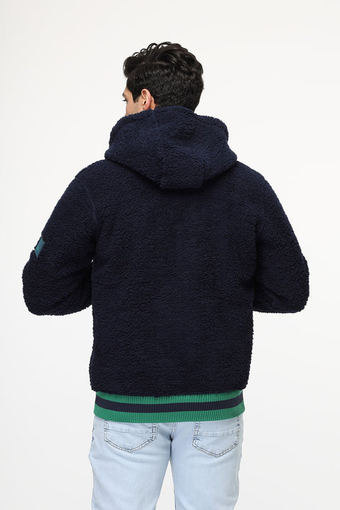 Regular Fit Sweat Shirt Dark Blue