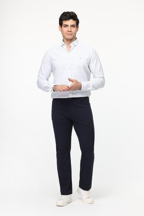 Straight Fit Chino Dark Blue