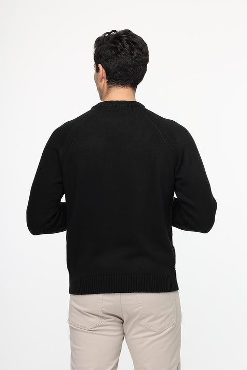 Regular Fit Pullover Black
