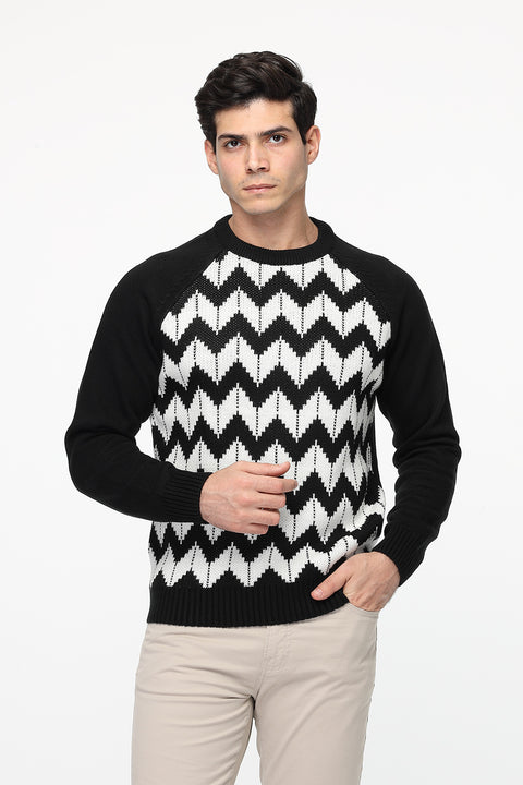 Regular Fit Pullover Black