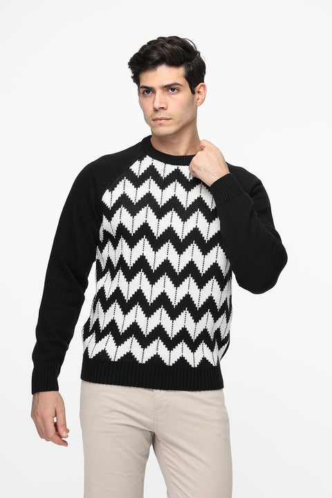 Regular Fit Pullover Black