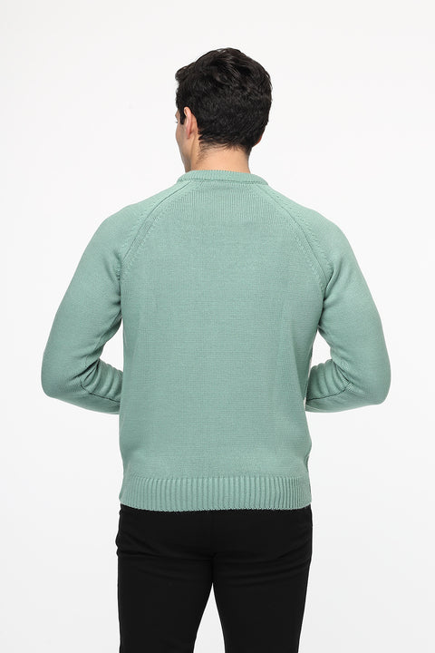 Regular Fit Pullover Green
